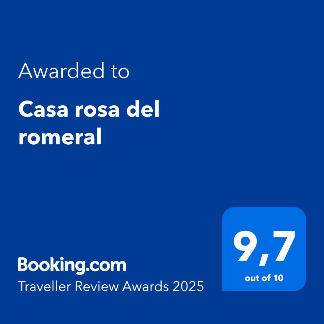 Casa Rosa Del Romeral Nigüelas Eksteriør billede